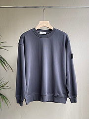 Stone Island Sweatshirt lente en zomer nieuw 7-kleuren basic klassiek badstof sweatshirt met ronde leiderpatch