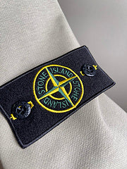 Stone Island Sweatshirt lente en zomer nieuw 7-kleuren basic klassiek badstof sweatshirt met ronde leiderpatch