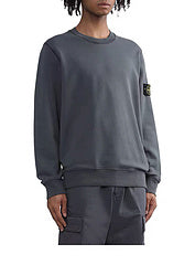 Stone Island Sweatshirt lente en zomer nieuw 7-kleuren basic klassiek badstof sweatshirt met ronde leiderpatch