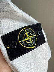 Stone Island Sweatshirt lente en zomer nieuw 7-kleuren basic klassiek badstof sweatshirt met ronde leiderpatch