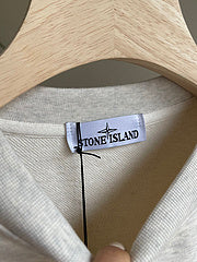 Stone Island Sweatshirt lente en zomer nieuw 7-kleuren basic klassiek badstof sweatshirt met ronde leiderpatch