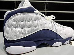 #Air Jordan 13 "Midnight Navy" witte en blauwe basketbalschoenen