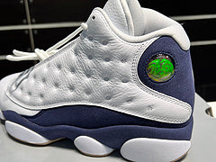 #Air Jordan 13 "Midnight Navy" witte en blauwe basketbalschoenen