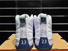 #Air Jordan 12 “French Blue” Franse blauwe hoge basketbalschoenen