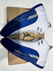 #Air Jordan 12 “French Blue” Franse blauwe hoge basketbalschoenen