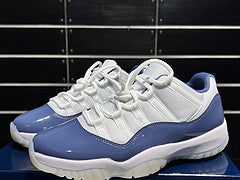 Air Jordan 11 Low Diffused Blue lage marineblauwe basketbalschoenen