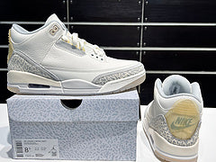 #Air Jordan 3 Craft Ivory Grey Mist-Cream 3e generatie witgrijs geoxideerde basis