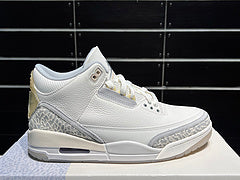 #Air Jordan 3 Craft Ivory Grey Mist-Cream 3e generatie witgrijs geoxideerde basis