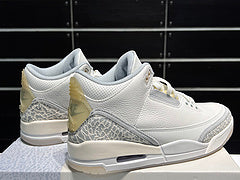 #Air Jordan 3 Craft Ivory Grey Mist-Cream 3e generatie witgrijs geoxideerde basis