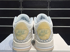 #Air Jordan 3 Craft Ivory Grey Mist-Cream 3e generatie witgrijs geoxideerde basis