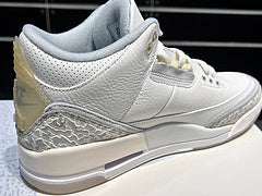 #Air Jordan 3 Craft Ivory Grey Mist-Cream 3e generatie witgrijs geoxideerde basis