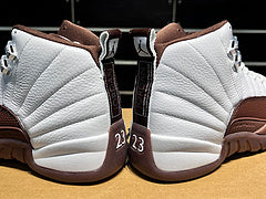 SoleFly x Air Jordan 12e generatie mokkabruine basketbalschoenen 
 SoleFly x Air Jordan 12e generatie mokkabruine basketbalschoenen