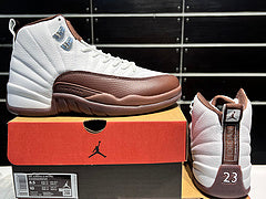 SoleFly x Air Jordan 12e generatie mokkabruine basketbalschoenen 
 SoleFly x Air Jordan 12e generatie mokkabruine basketbalschoenen