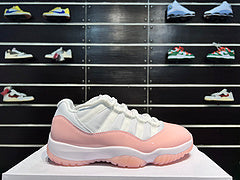 #Air Jordan 11 Low WMNS "Legend Pink" Legendarische roze lage top van de 11e generatie