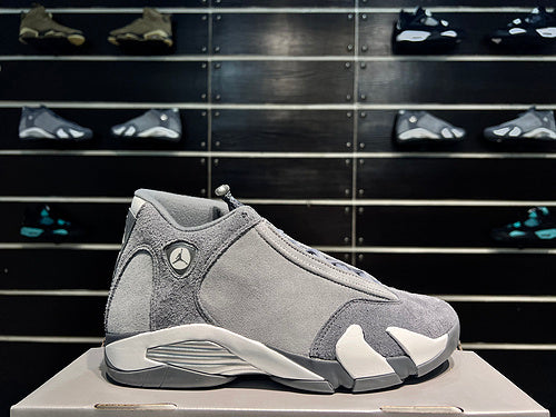 #Air Jordan 14 “Flint Grey” 14e generatie wolfgrijs