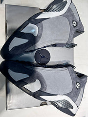 #Air Jordan 14 “Flint Grey” 14e generatie wolfgrijs