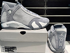 #Air Jordan 14 “Flint Grey” 14e generatie wolfgrijs