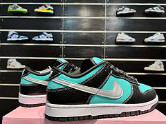 NK SB DUNK Low Diamond Supply Co.Tiffany Tiffany Diamond baskets basses décontractées noires et vertes