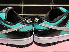 NK SB DUNK Low Diamond Supply Co.Tiffany Tiffany Diamond baskets basses décontractées noires et vertes