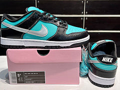 NK SB DUNK Low Diamond Supply Co.Tiffany Tiffany Diamond baskets basses décontractées noires et vertes