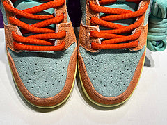 Nike SB Dunk "Noise Aqua" Tropical Fruit Pie Dunk Series Retro Low-top Casual Skateboard Chaussures