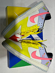 Nike SB Dunk Low "Be True" Sb baskets basses décontractées arc-en-ciel brodées