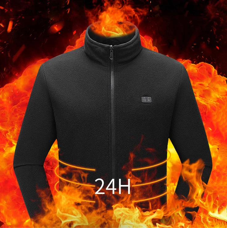 15 Areas Heated Jacket Men Jacket Heated Winter Women Electric Usb Heater Tactical Jacket Man Thermal Vest Body Warmer Coat